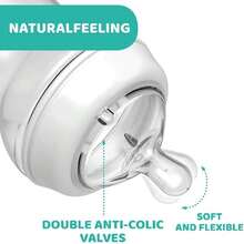 CHICCO, Set de Tetinas para Biberón de Flujo Rápido Natural Feeling, +6 meses - Flujo Regulable - Ver 11