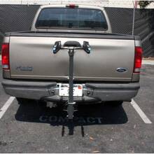 Two Bike Rack Racks Hitch Mount Double Swing Arm Foldable Rack - 1 - View 3