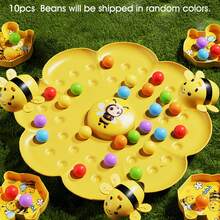 69pcs Magnetic STEM Honeycomb Fishing Game Set - Montessori Fine Motor Skills Puzzle Board With Magnetic Bee-Shaped Building Blocks, Interactive Multi-Player Tabletop Fishing Game For 3-8 Year Old Kids, Educational Learning Toy For Classroom Rewards, Family Games, Birthday Gifts, Christmas Holiday Parties And Festivals - Nhiều màu - Xem 16