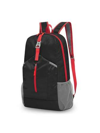 Unisex Fashion Casual Outdoor Backpack, Large Capacity Travel Backpack, Lightweight Foldable Cycling Backpack