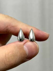 RACHELZ 4件套吸血鬼獠牙光滑表面牙套嘻哈上下亮面牙套男女通用饰品万圣节圣诞节礼物角色扮演牙套 - 銀色 - 查看 5