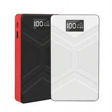 Portable Air Compressor And Tire Inflator, USB Powered Rechargeable Battery, Emergency Car Jump Starter, LED Display, Flashlight, Suitable For Car Tires, Automobiles, Bicycles, Motorcycles And Other Inflatable Devices