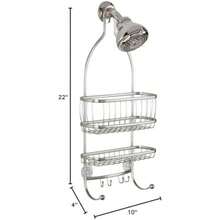 interDesign York Lyra Shower , Satin(Satinados) - Multicolor - Ver 8