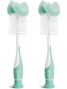 Munchkin® Esponja™ - Cepillo para Polvo para Botellas, Paquete de 2, Color Verde - verde - Ver 5