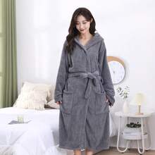1pc Women Student Solid Color Jacquard Coral Fleece Soft Absorbent Warm Casual Home Cute Hooded Bathrobe Bath Robe Morning Robe Long Robe Loungewear Bathing Swimming Travel Personal Use Gift - Multicolor - View 6