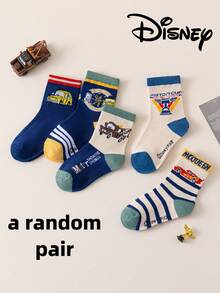 Disney 10/5 正品汽车圣诞儿童袜，新年加厚礼物袜，男童冬季卡通圣诞新年动漫袜，女童袜，家居拖鞋，创意礼品袜，儿童袜 - 彩色 - 查看 14