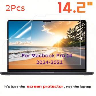 2pcs Apple Pro 14.2 Inch Screen Protector, High Definition Anti-Scratch Matte