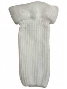 1 Pair Autumn/Winter Plush Fleece Short Tube Versatile Boot Cuffs, Ins-Style Knitted Folding Cuff Cozy Leg Warmers, Warm & Windproof