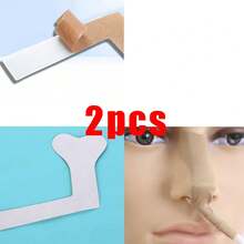 10/2pcs Nose Cannula Tape Disposable Face Sticker Holder L / Y Type Nose Adhesives Keeper For Oxygen Tube Nasogastric Canal Pipe Fixation Night Sleeping