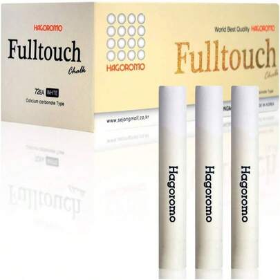 Fulltouch Color Chalk 1 Box 72 Pcs/White