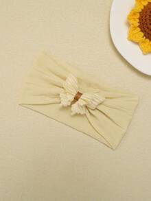 3pcs/Set Cute Butterfly Baby Headbands, Soft Nylon Elastic Headwraps Hair Accessories For Girls