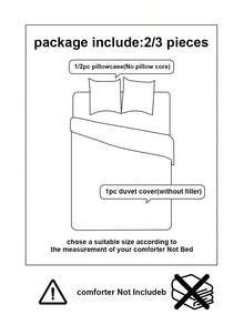 2/3PCS Khaki Tufted Textured Polyester Duvet Cover Set, Boho Shabby Chic Bedding Set For All Seasons Use, Modern Bohemia Style, Soft& Breathable, Durable, Machine Washable (1 Duvet Cover+ 1/2 Pillowcases, No Filler) - Khaki - View 9