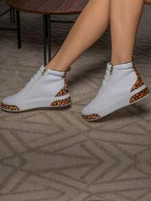 Women Fashion Boots - Blanco - Ver 10