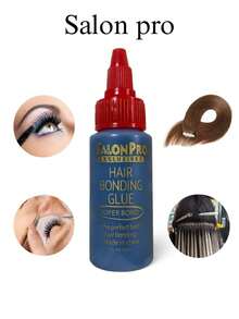 Pegamento Latex Salon Pro Extensiones Naturales Adhesivo Pestañas de Punto Pegamento Profesional para pestañas de grupo pontelas tu misma Adhesivo Salon Pro Secado Rapido Color Negro Resistente Al Agua Y Sudor 30 ml - Negro - Ver 1