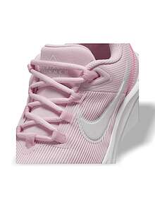 Nike Star Runner 4 NN 女款(GS)跑步鞋 吸汗透气 防晒 防风保暖 多功能 纯色Logo 弹性好 易洗速干 户外上学日常 粉色/白色 DX7615-602 - 白色/粉紅色 - 查看 7