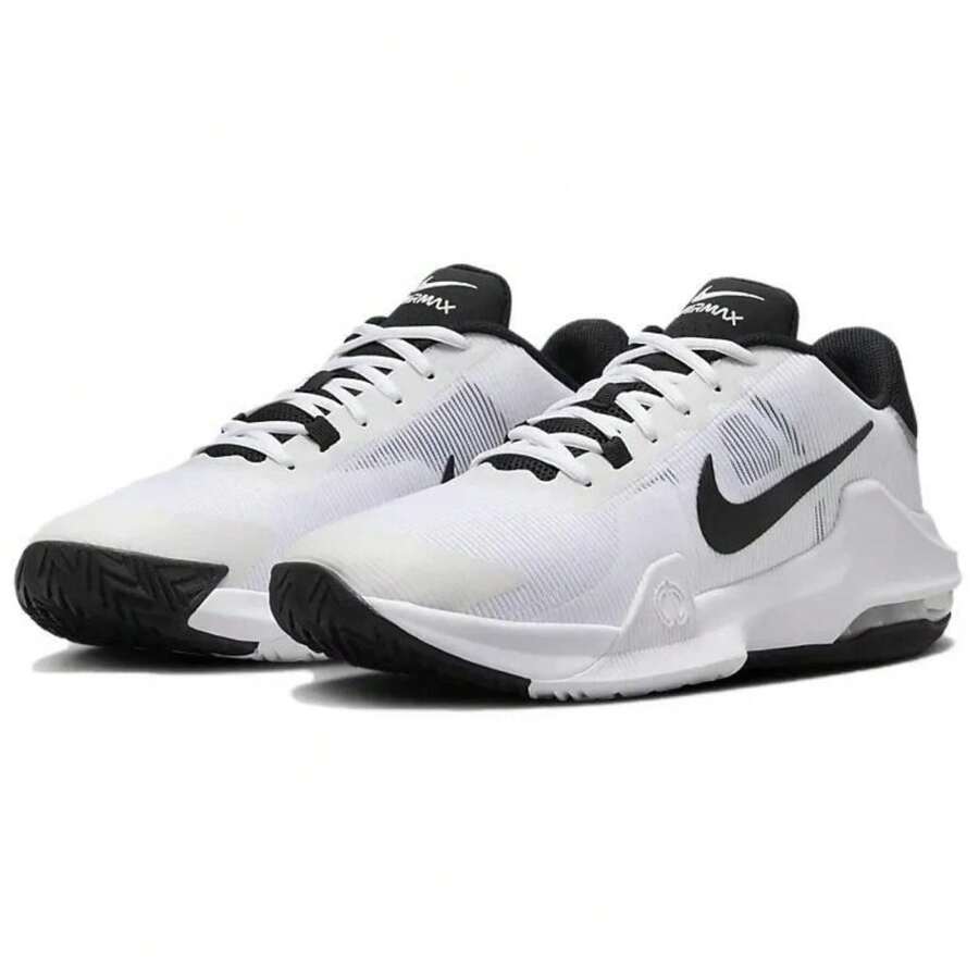 Nike Air Max Impact 4 White Black - DM1124-103 - trắng - Xem 1