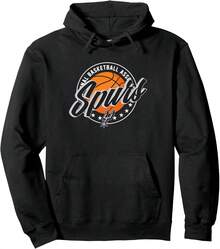 NBA Official San Antonio Spurs All Ball Pullover Hoodie1pc All-Season 300g Pure Cotton Single-Sided Printed Sports Sweatshirt T-Shirt - Màu 4 - Xem 1