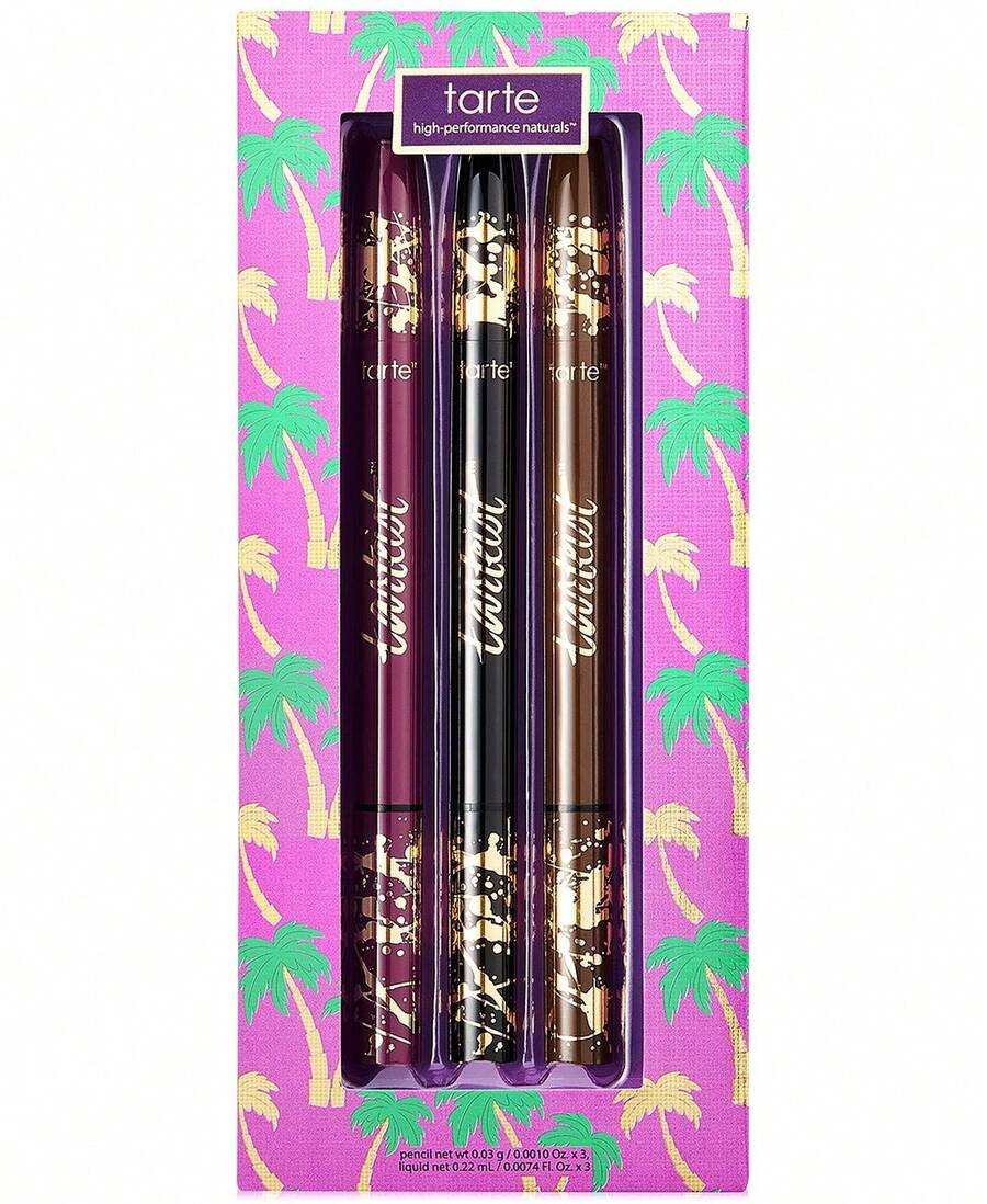 Tarte Cosmetics Tarte Dream Team Tarteist Eyeliner Trio Double Sided Pencil Set - 彩色 - 查看 1