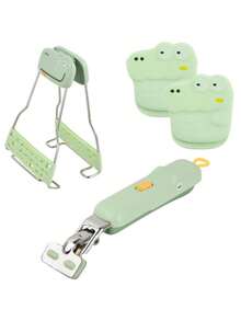 Dinosaur Heat Resistant Oven Mitt, Kitchen Tongs, Pot Holder, Trivet For Hot Dishes - Multicolor - View 7