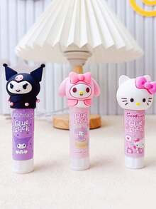 Sanrio 1pc Hello Kitty, My Melody, Kuromi Glue Stick/Glue, Stationery Supplies, Back To School Essentials (Some Accessories Randomly Shipped) - Multicolor - View 4
