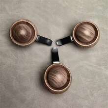 1 Handmade Car Air Freshener Diffuser - Wooden Spherical Design With Black Handle, No Batteries Required, Perfect For Car Vents And Home Use, Fragrance Diffuser - Multicolor - View 7