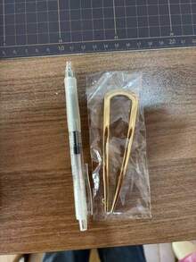 2个U型金属发夹，适合日常佩戴、礼品套装、发饰、发饰、头部饰品 - 彩色 - 查看 5
