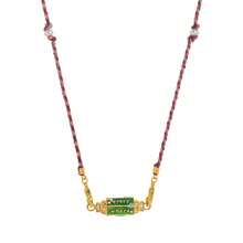 Valentine's Day Color Diamond Tarot Necklace Niche Design Star Eye Line Candy Shape Pendant Double Wrap Knot Necklace - Nhiều màu - Xem 14