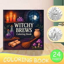 1 Stück Malbuch für Erwachsene, 24 Seiten - 20x20 cm, Cartoon-Stil Design, geeignet für Jugendliche und Erwachsene, warm und niedlich, geeignet für Treffen, Geschenke und Entspannung, entspannende Aktivität | Cartoon-Stil Kunst | fesselnde Kunstwerke. Muttertags-Geschenk, Geschenk für Mutter, Schulanfang, Schulmaterial - Das Kaninchen träumt von einem kleinen Haus - Übersicht 23