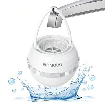 GSYY Bath Filter For Tub Batub Faucet Water Filter With 8 Es And 2 500 Gallons Of Filtran To Reduce  For Softer Er Skin Wh