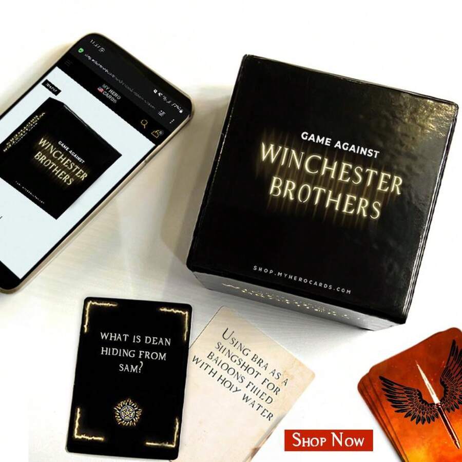 Game Against Winchester Brothers- Edition, 250+ Fun Party Cards Game By My Cards - 1 - View 1