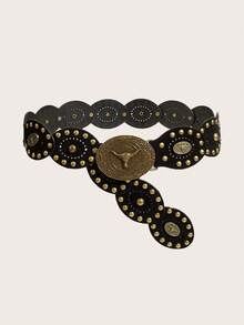 Cabeza de toro negro