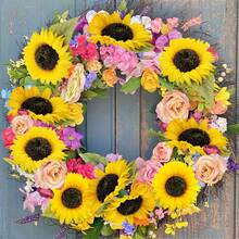 ArtiEleg 1/3/8/12/20pcs Artificial Silk Sunflower With Stem, Home Decor For Room, Bedroom, Easter, Mother's Day, DIY Craft, Wedding, Birthday, Valentine's Day - Yellow - View 8