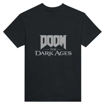 C1AmiS1eta de videojuego Doom The Dark Ages 2025, negra, de aL1Godón, uniS1ex, tallas S-XL. Rega1lo para gamers220 g C-AmiS-eta de aL-Godón de con cuello redondo reforzado - UniS-ex - C-Alidad Apta para todas las perS-onas, ya sean mujeres o hombres Tejido duradero de alta C-Alidad apto para todas las oC-Asiones, suave al tacto pero diseñado para durar Tops transpirables Conjuntos de otoño para mujer Conjuntos de vaC-Aciones para mujer Disfraz de Halloween para mujer