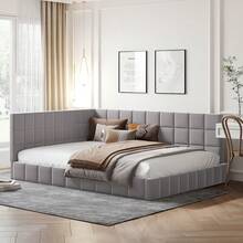 Gray + Upholstered + 140cm*200cm