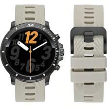 Smart Watch Strap - Sand (Black Buckle) - View 7