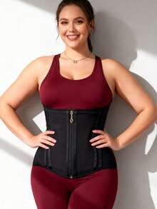 1 pezzo Corsetto modellante vita per donna, modellatore di corpo snellente - Multicolore - Visualizzare 4