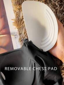 Set de 2 sujetadores deportivos inalámbricos de unicolor y a rayas, con soporte de elevación - Multicolor - Ver 3