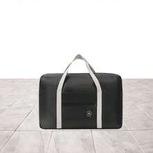 Bolsa de almacenamiento de equipaje portátil Negra Organizadores Closet para ropa Organizer storage Escurridor para trastes Pencil case Lunch box Joyero Hogar - Negro - Ver 4