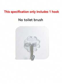 V 形马桶刷，深度清洁：这款小巧便携的 V 形马桶刷是一款家用马桶刷、深度清洁刷和浴室马桶清洁工具。 - 彩色 - 查看 14