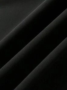Men's "BLACK" Letter Print Jogger Sweatpants - màu đen - Xem 4