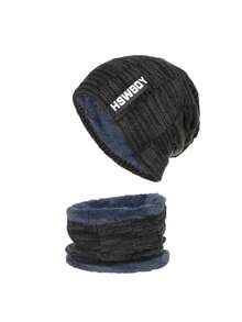 1顶/2顶 男女通用时尚简约针织帽、无檐帽、拉法帽，适合秋冬季日常佩戴，以及徒步、滑雪、骑行等户外运动。