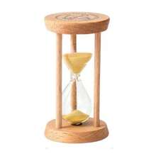 1/3/5 Minutes New Wooden Mini Desktop Decoration Sand Clock Creative Timers Sandglass Kitchen For Kids Gift