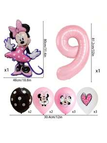 Hasbro Themed Birthday Party Decorations, Home And School Party Decorations, Latex And Foil Balloon Set - As Shown In the Figure - View 6