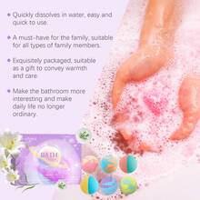 OceAura Bath Bombs Organic Bath Bombs Gift Natural Mini Handmade Bathing Foot Spa Bomb Rich Essential Oils For Moisturizing Dry Skin Relaxing - Multi-color - View 11