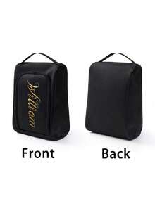 Personalized Name Travel Shoe Bag, Anti-Theft Basketball Football Shoe Bag, Portable Business Travel Shoe Bag, Shoe Bag Packaging, Dust-Proof Slipper Bag, Sports Shoe Bag, Outdoor Business Travel Waterproof Sports Shoe Bag, Breathable Mesh Football Shoe Bag For Men And Women, Practical Gift For Boyfriend/Girlfriend, Essential For Business Travel And Back To School - Multicolor - View 10
