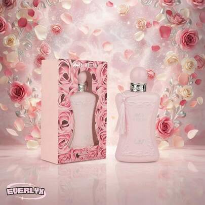 EverlyX Reem Eau De Parfum 100ml - An Elegant, Feminine Arabian Perfume With Sweet And Powdery Notes That Evoke Softness, Femininity, And Luxury - Ideal For Women Seeking A Delicate, Long-Lasting Fragrance With An Oriental Style - ✅ Shipping To Spain In 24/48h