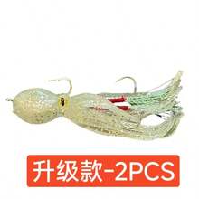 1pc Glow-In-The-Dark Soft Octopus Lure - Realistic 3D Eyes And Lifelike Swimming Action, Real Bait, Suitable For Saltwater And Freshwater Fishing | Perfect For Bass, Trout, Salmon And Predatory Fish | Versatile Use For Deep Sea, Boat, Pier, Shore, Lake And River Fishing | Durable Silicone Material, Highly Attractive Swimming Action, Ideal For Weekend Fishing And Big Catch - Essential Fishing Gear For Anglers - Multicolor - View 17
