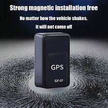 1pc Mini Portable GPS Tracker GF07, Vehicle GPS Tracker, Car GPS Locator With Strong Magnet, Precise GPS Positioning, APP - Multicolor - View 5
