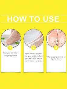 1 Hộp Xịt Khử Mùi Giày Hương Chanh 100ml, Thích Hợp Cho Mùi Hôi Chân Và Chăm Sóc Chân. Công thức dịu nhẹ, kết cấu tươi mát, giữ cho đôi chân luôn thơm mát mỗi ngày. Xịt chân này loại bỏ mùi hôi và kiểm soát mồ hôi chân hiệu quả. Tiện lợi khi đi du lịch. - Xịt khử mùi chân - Xem 12