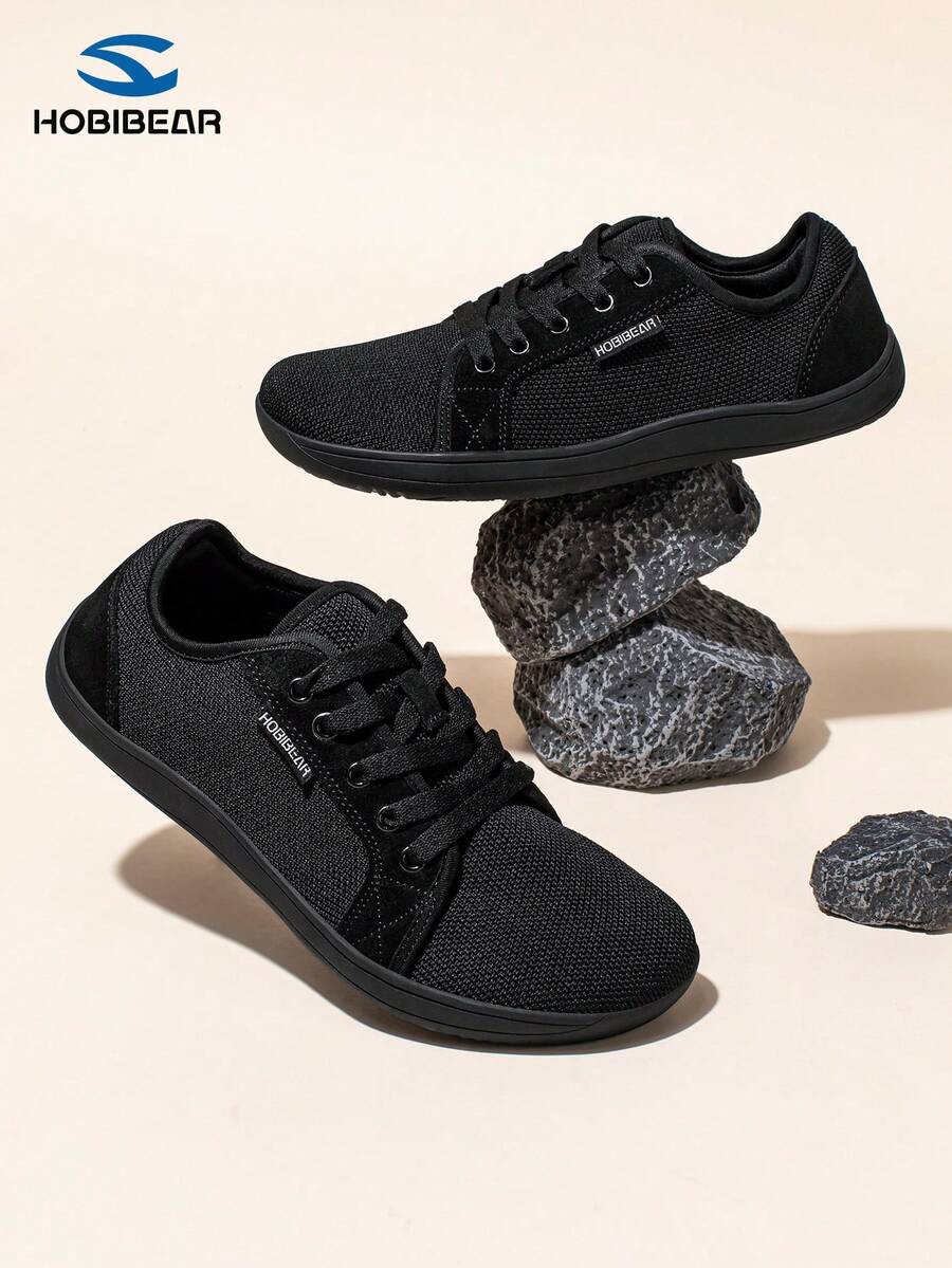 HOBIBEAR Unisex Wide Toe Box Minimalist Barefoot Shoes, Breathable & Comfortable For Trail Running And Walking